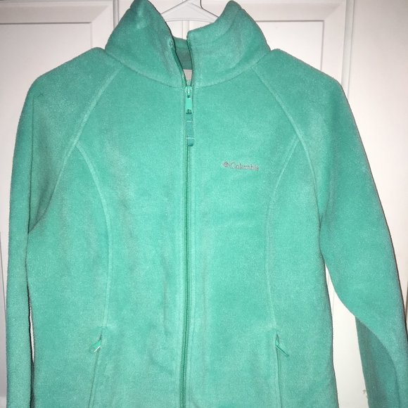 Columbia Jackets & Blazers - Teal fleece jacket